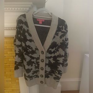 Camo Cardigan